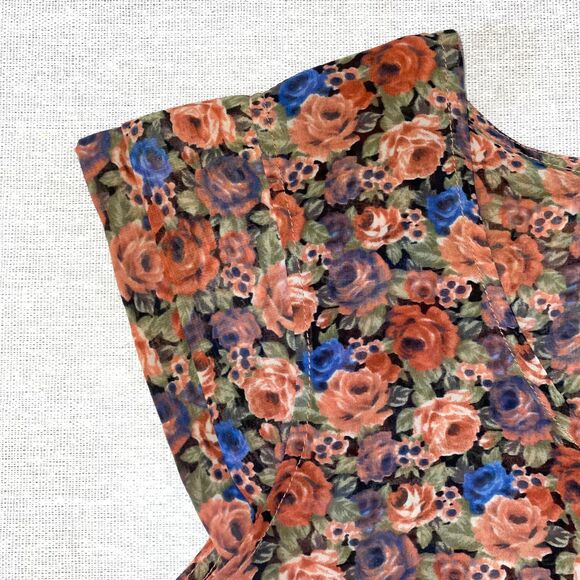 Forever 21 | Floral Chiffon Blouse | Medium - Picture 3 of 8